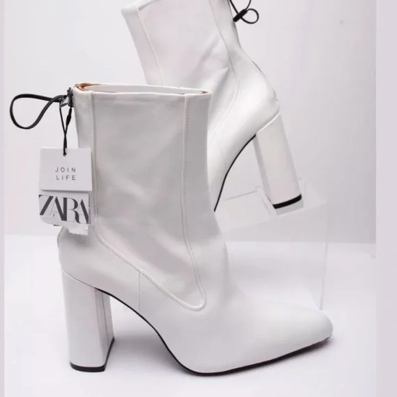 Zara block heel boots - Picture 6 of 8